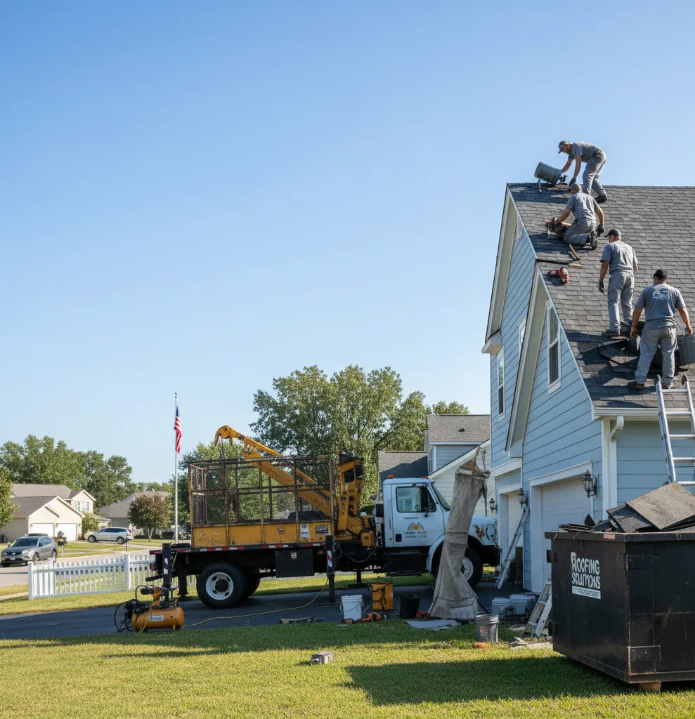Roof Repair in Bells